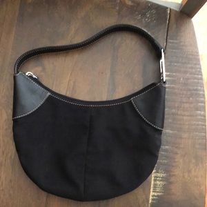 Lauren Ralph Lauren black nylon mini handbag